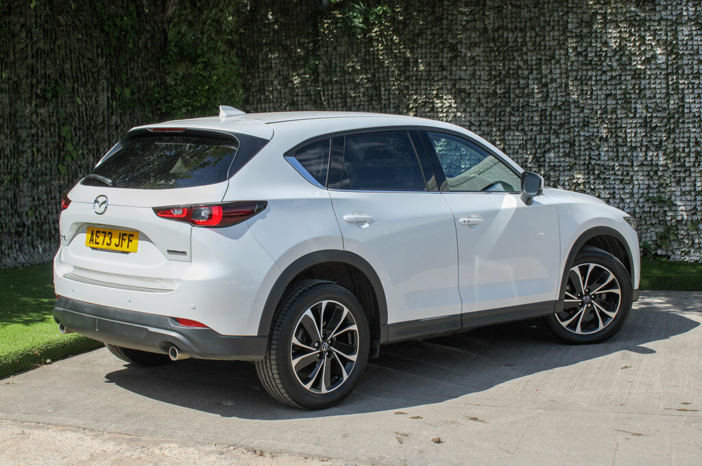 Mazda CX-5 Exclusive-line White #4
