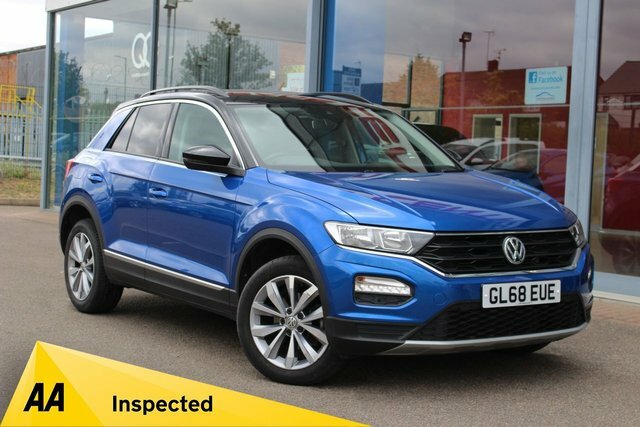 Volkswagen T-Roc 1.5 Tsi Gpf Evo Design Suv Dsg Euro 6 Blue