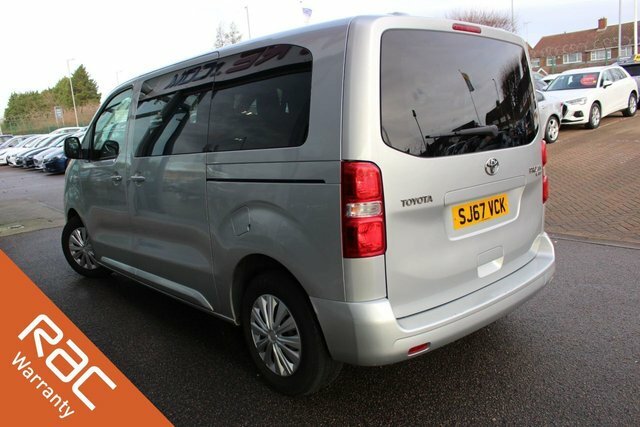 Toyota Proace Verso 2.0D Shuttle Medium Mpv Mwb Euro Silver #5
