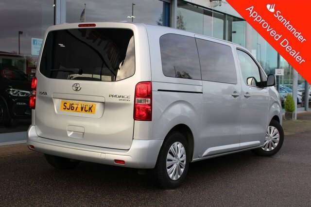 Toyota Proace Verso 2.0D Shuttle Medium Mpv Mwb Euro Silver #3