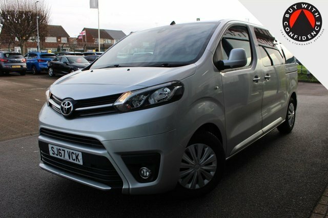 Toyota Proace Verso 2.0D Shuttle Medium Mpv Mwb Euro Silver #4
