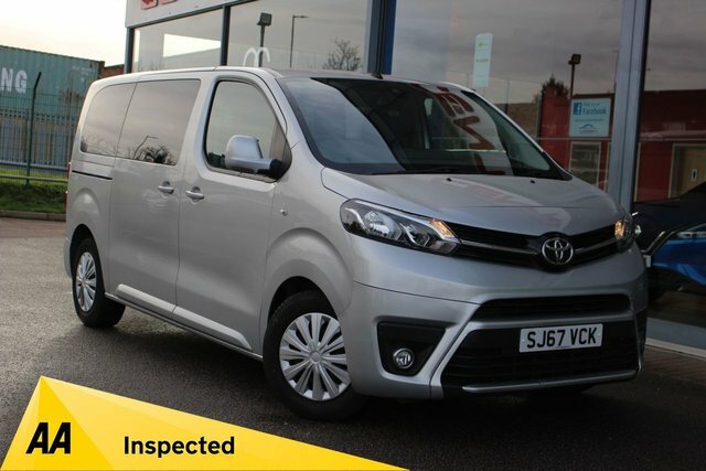 Toyota Proace Verso 2.0D Shuttle Medium Mpv Mwb Euro Silver