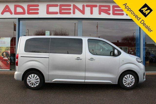 Toyota Proace Verso 2.0D Shuttle Medium Mpv Mwb Euro Silver #2