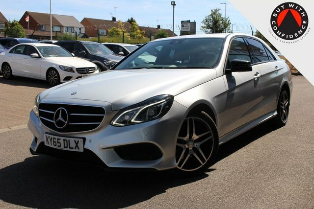 Mercedes-Benz E Class 2.1 E220 Bluetec Amg Night Edition Saloon Dies KY65DLX Black #4