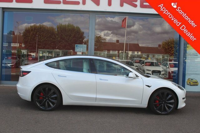 Tesla Model 3 Dual Motor Performance Saloon MA70UVH White #2