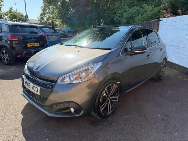 Peugeot 208 Puretech Gpf Gt Line Grey #9