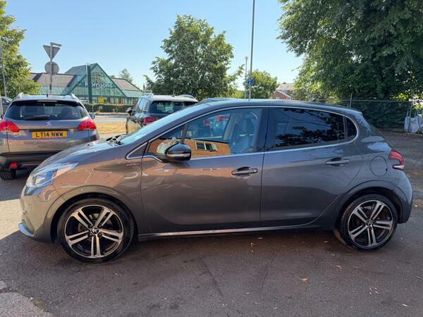 Peugeot 208 1.2 Puretech Gpf Gt Line Euro 6 Ss Grey #4