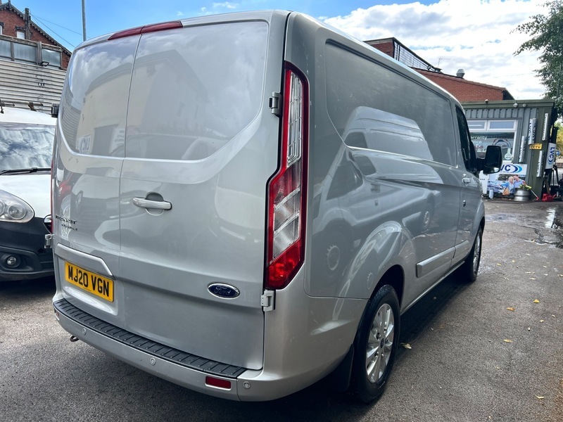 Ford Transit Custom 300 Limited P V MJ20VGN Silver #5