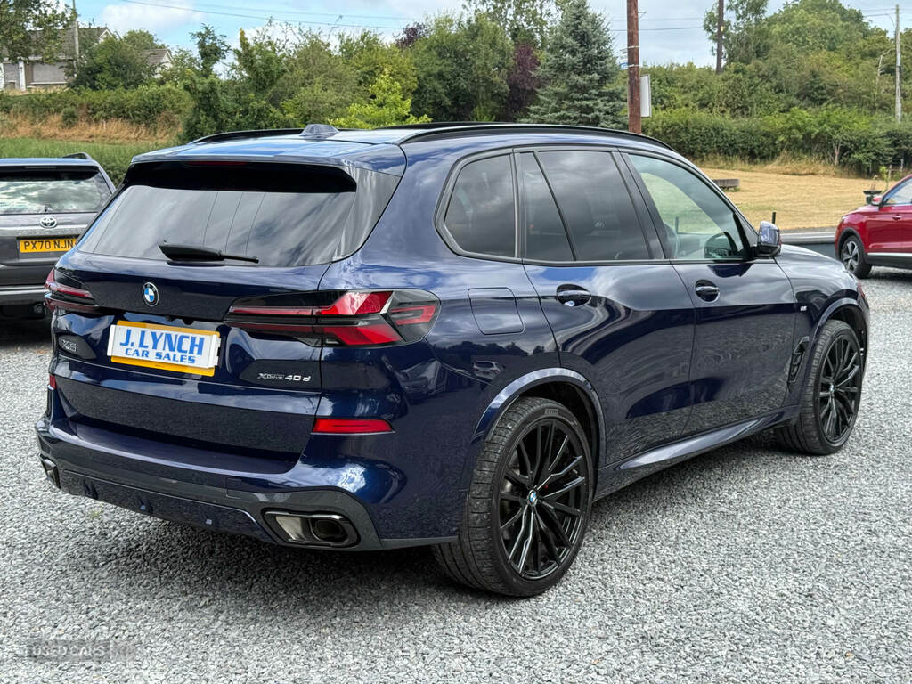 BMW X5 Xdrive40d Mht M Sport Blue #3