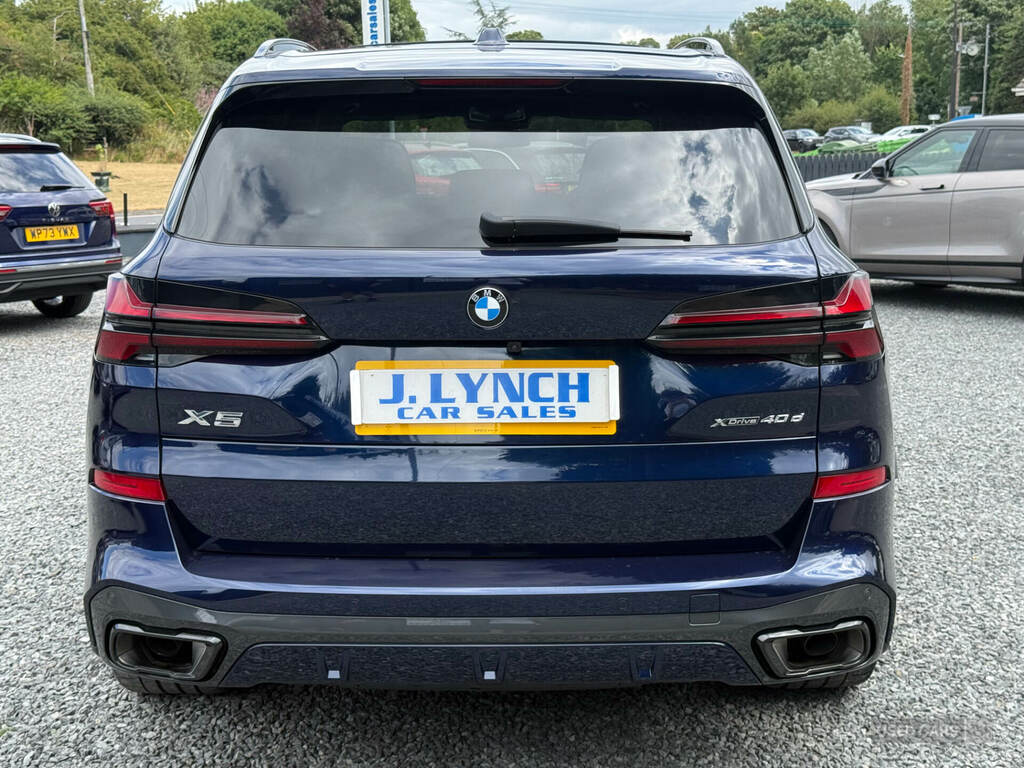 BMW X5 Xdrive40d Mht M Sport Blue #4