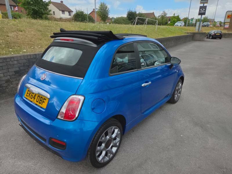 Fiat 500C 1.2 Lounge Euro 6 Ss White #8