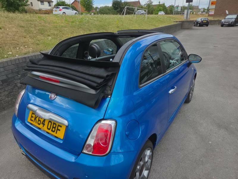 Fiat 500C 1.2 Lounge Euro 6 Ss White #11