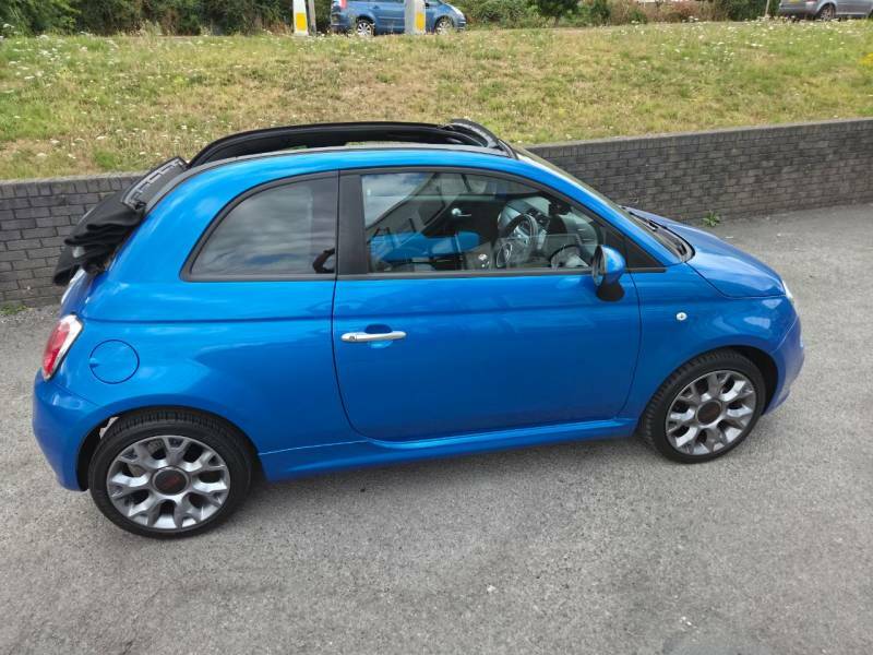 Fiat 500C 1.2 Lounge Euro 6 Ss White #10