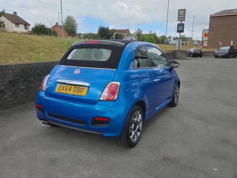 Fiat 500C 1.2 Lounge Euro 6 Ss White #9