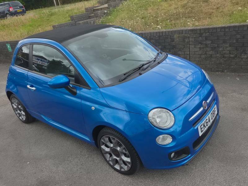 Fiat 500C 1.2 S Blue #5