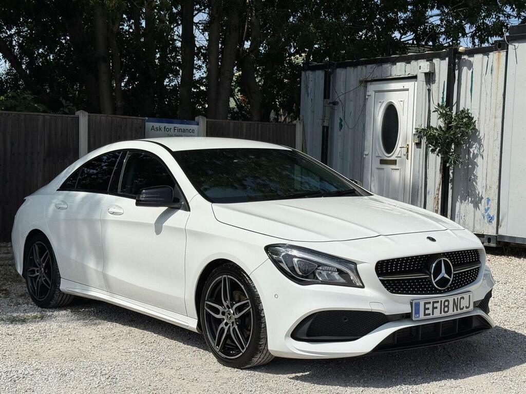 Mercedes-Benz CLA Class 2.1 Cla200d Amg Line Coupe Euro 6 Ss White #3