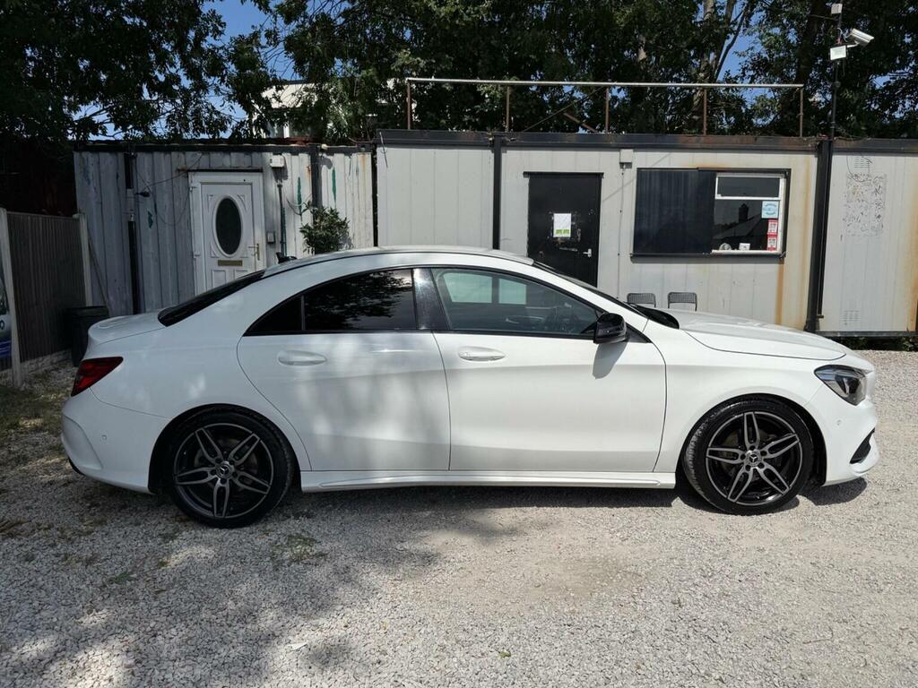 Mercedes-Benz CLA Class 2.1 Cla200d Amg Line Coupe Euro 6 Ss White #5