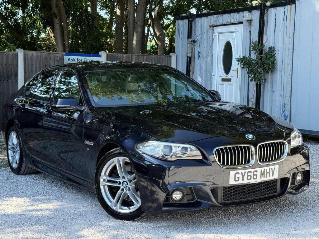 BMW 5 Series 2.0 520D M Sport Euro 6 Ss Black
