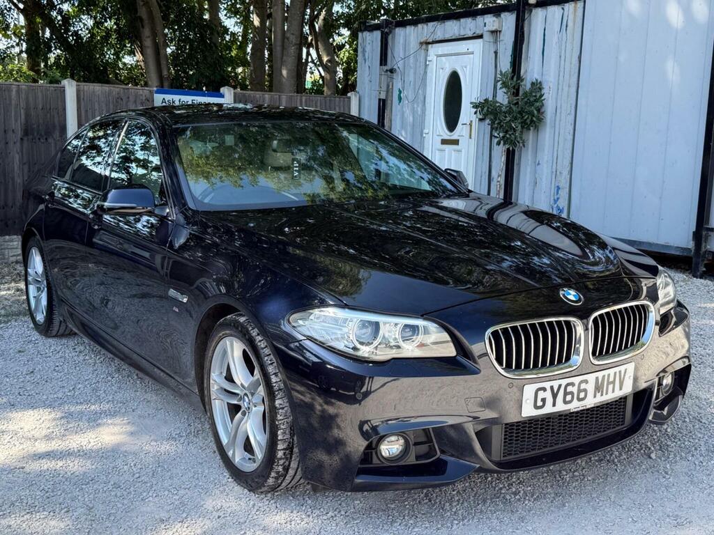 BMW 5 Series 2.0 520D M Sport Euro 6 Ss Black #4