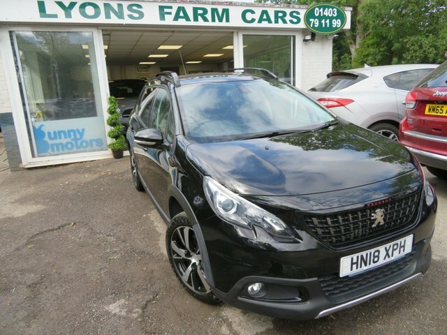 Peugeot 2008 2018 1.2 Puretech Gt Line Suv Eu Black