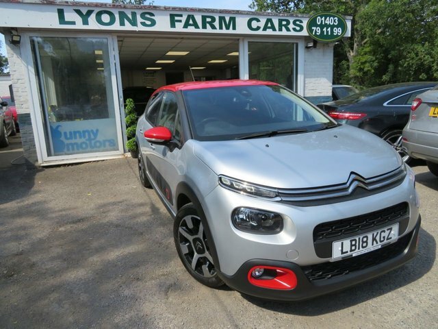 Citroen C3 2018 1.2 Puretech Flair Nav Edition Hatchback Silver