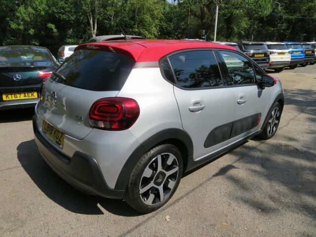 Citroen C3 2018 1.2 Puretech Flair Nav Edition Hatchback Silver #2