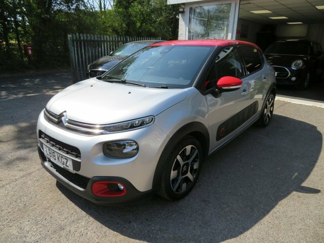 Citroen C3 2018 1.2 Puretech Flair Nav Edition Hatchback Silver #3