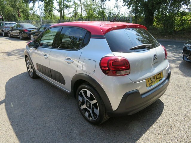 Citroen C3 2018 1.2 Puretech Flair Nav Edition Hatchback Silver #4