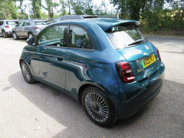 Fiat 500E 2022 42Kwh Icon Hatchback Green #4