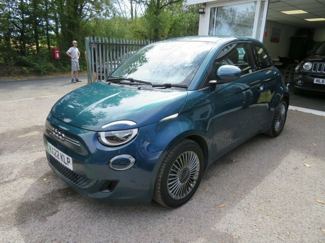 Fiat 500E 2022 42Kwh Icon Hatchback Green #3
