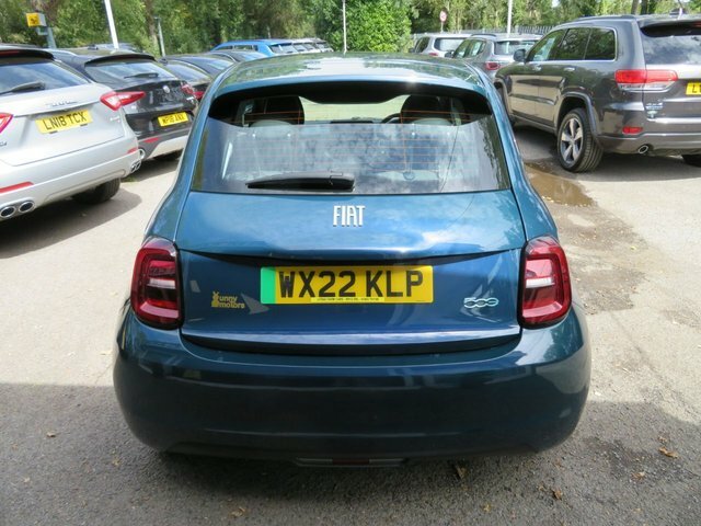Fiat 500E 2022 42Kwh Icon Hatchback Green #5