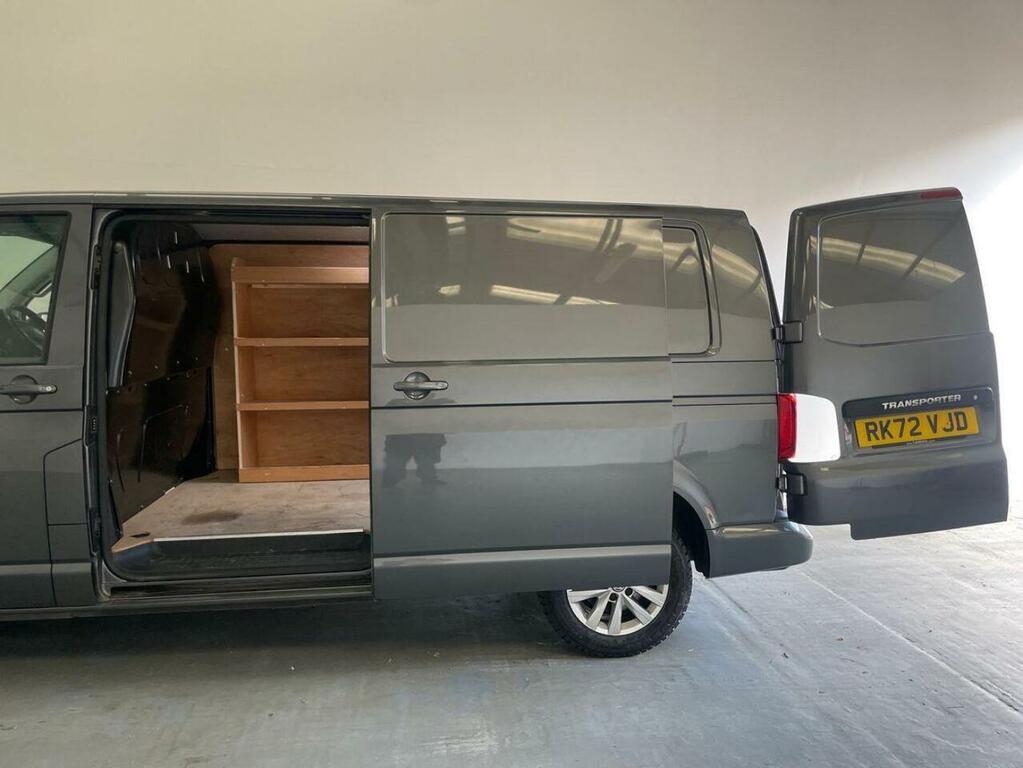 Volkswagen Transporter Transporter 2.0 Tdi T30 Highline Dsg Fwd Lwb Euro RK72VJD Grey #6