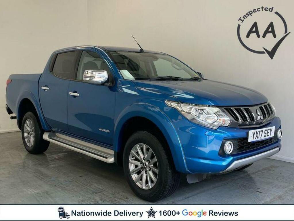 Mitsubishi L200 L200 2.4 Di-d Dc Warrior 4Wd Euro 6 U8242 Ul YX17SEY Blue