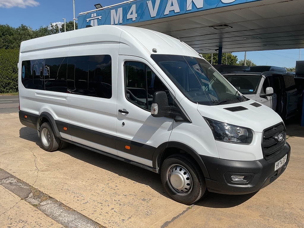 Ford Transit Custom 460 Ecoblue Trend Minibus L4 H3 Euro 6 U8355 Ule HV74EUF White