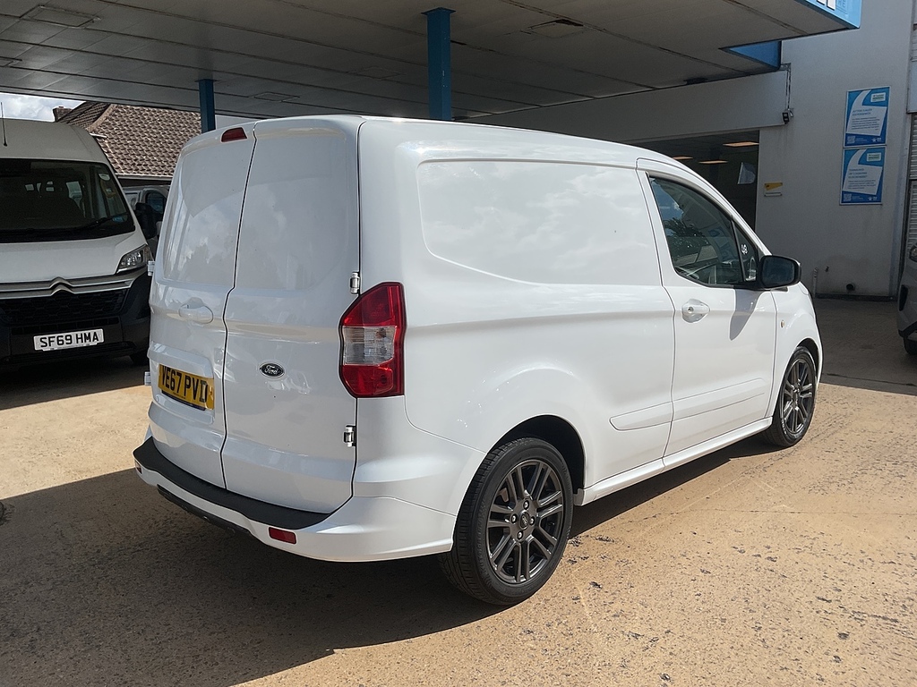 Ford Transit Courier 1.5 Tdci Sport Panel Van L1 Euro White #5