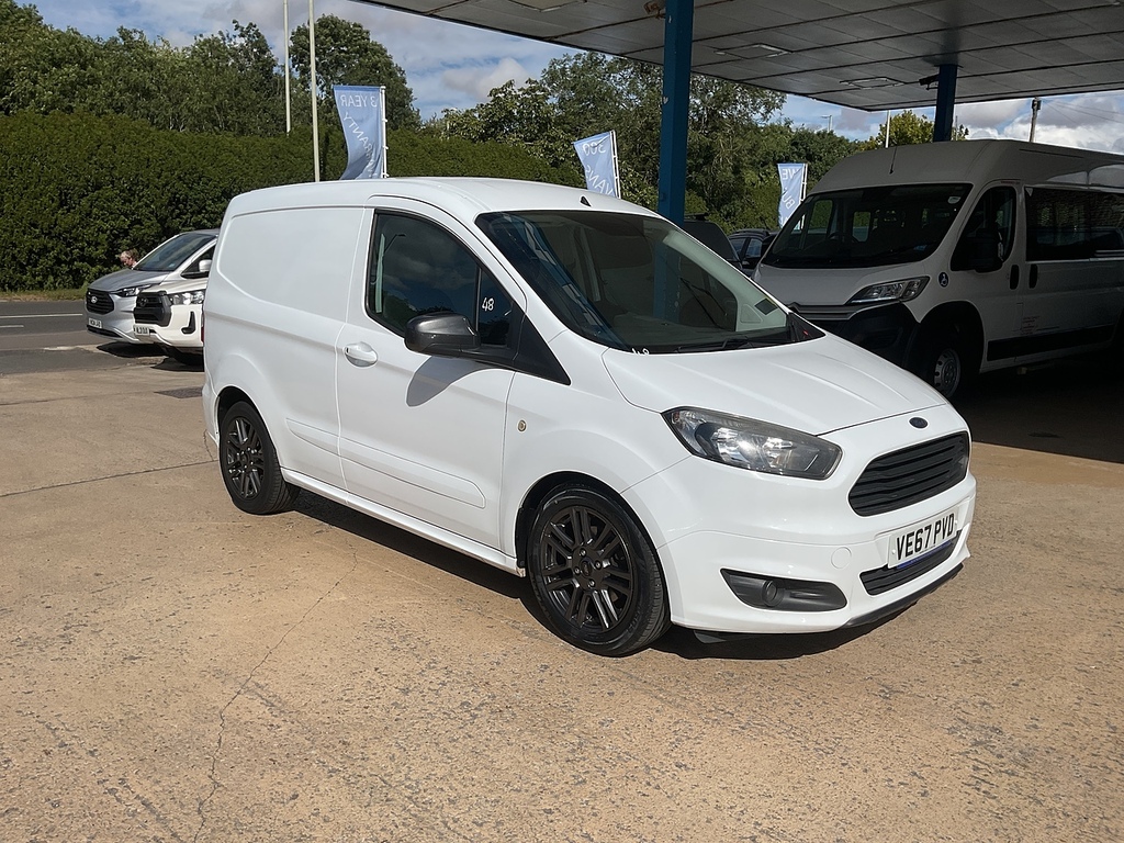 Ford Transit Courier Courier 1.5 Sport Tdci 99 Bhp Euro 6 Fsh Fin Blue #7