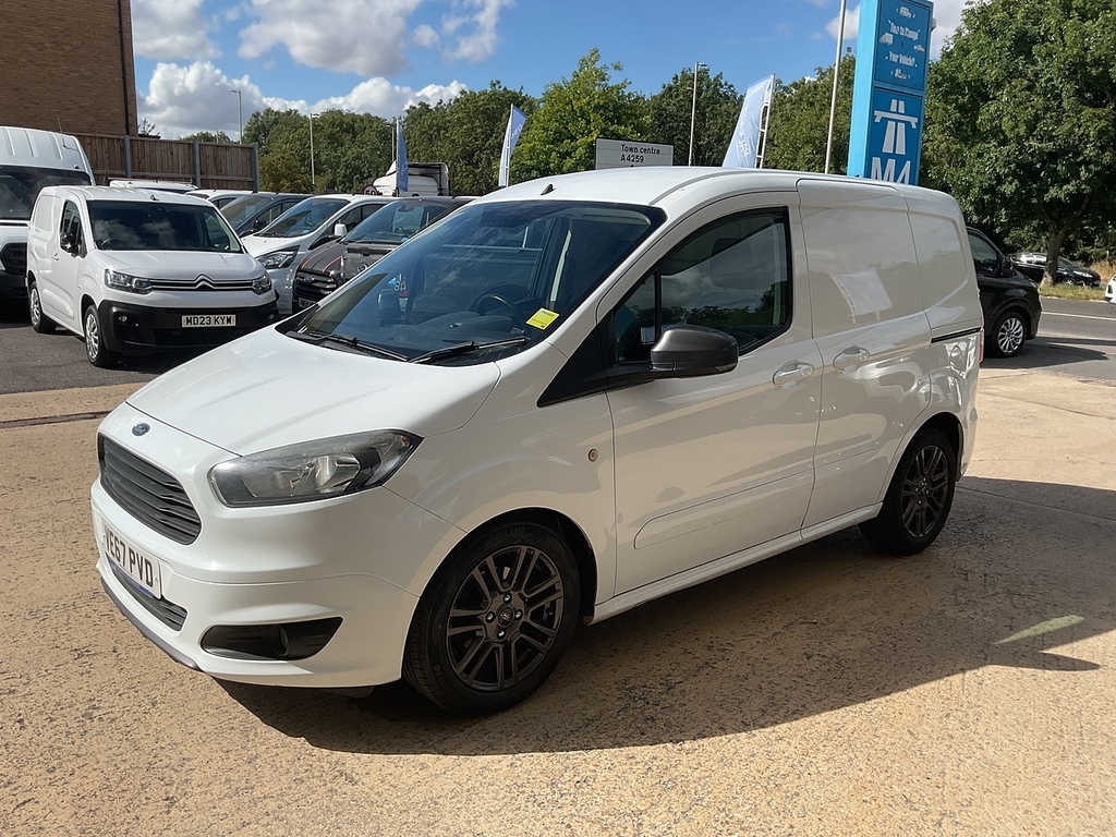 Ford Transit Courier 1.5 Tdci Sport Panel Van L1 Euro White #2