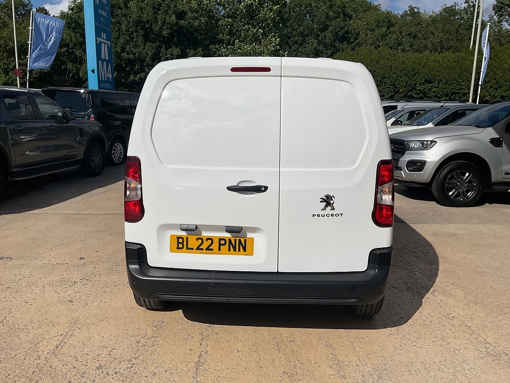 Peugeot Partner 1.5 Bluehdi 1000 Professional Premium Standard Pan White #6