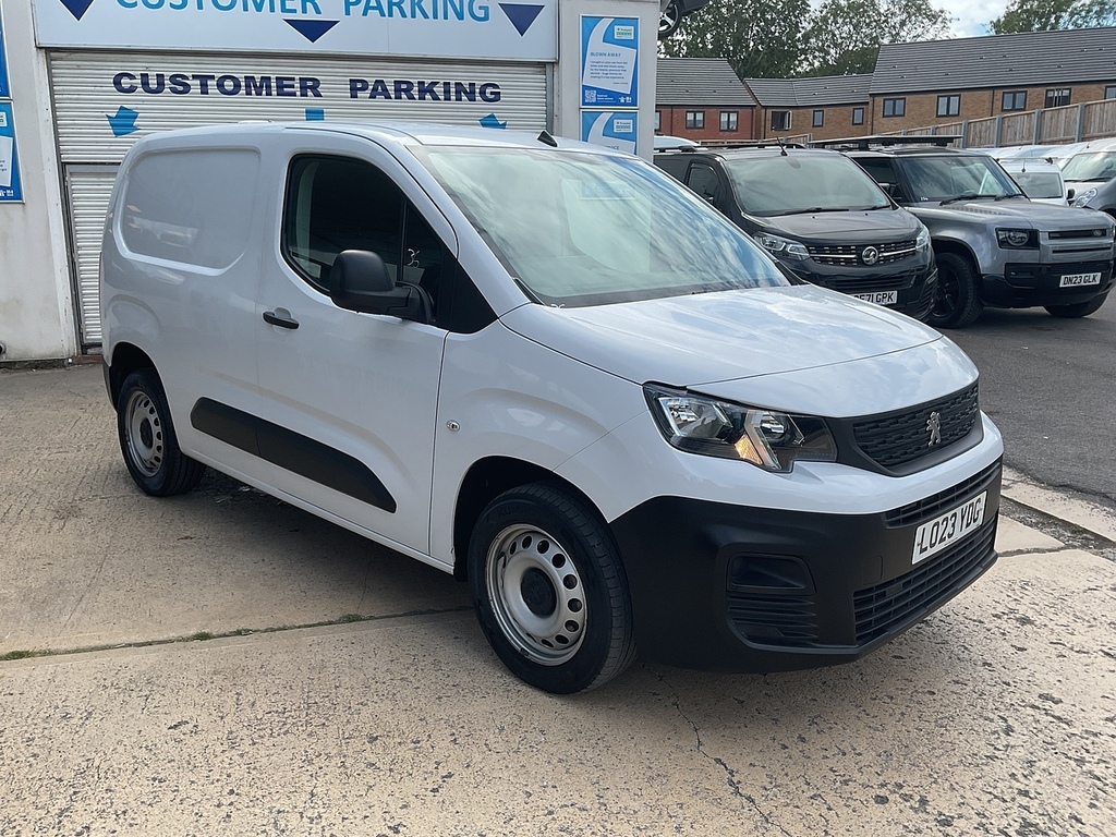 Peugeot Partner 1.5 Bluehdi 1000 Professional Premium Standard P White #2