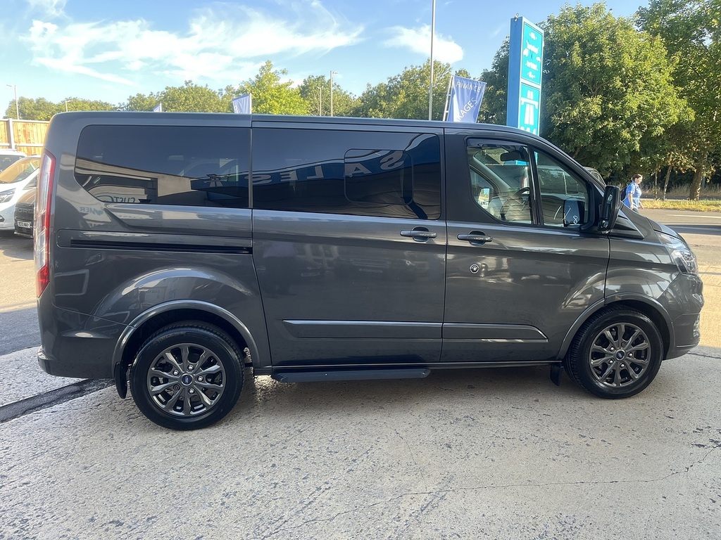 Ford Tourneo Custom L2 Lwb 4 Seat Twin Wheelchair Disabled Access Ve Grey #8