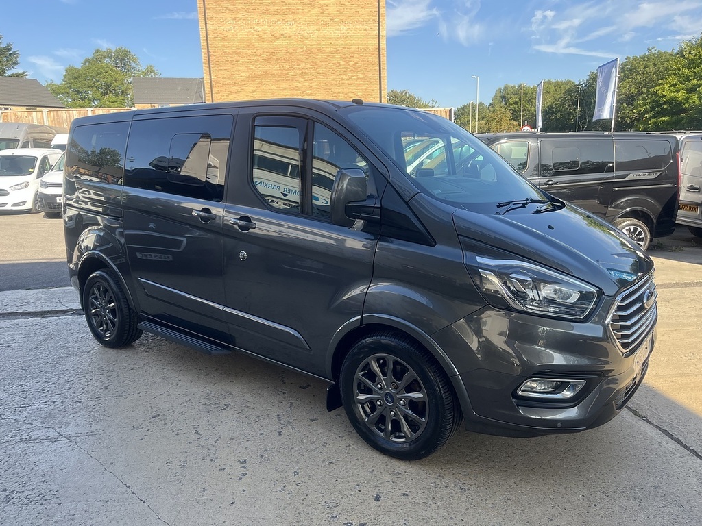 Ford Tourneo Custom L2 Lwb 4 Seat Twin Wheelchair Disabled Access Ve Grey #7