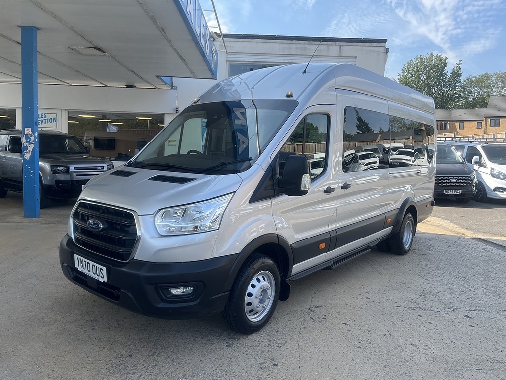 Ford Transit Custom 460 Ecoblue Leader U8427 Ulez Silver