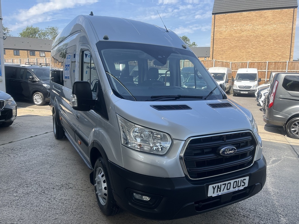 Ford Transit Custom 460 Ecoblue Leader U8427 Ulez Silver #6