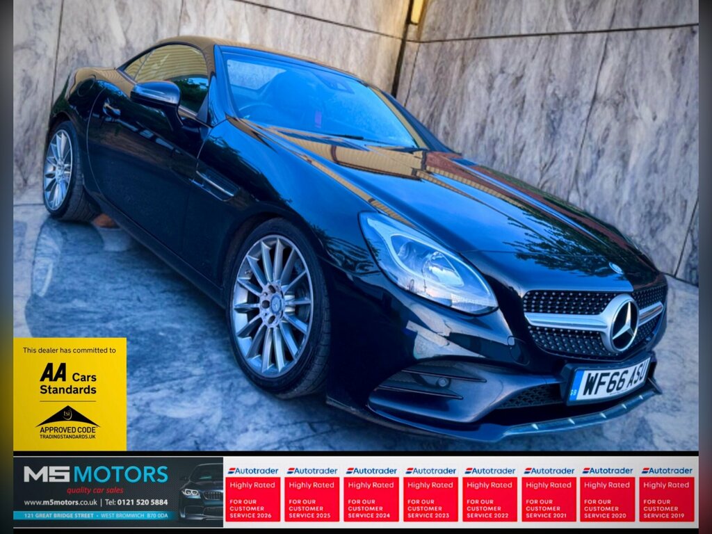 Mercedes-Benz SLC 2.1 Slc250d Amg Line G-tronic Euro 6 Ss Black