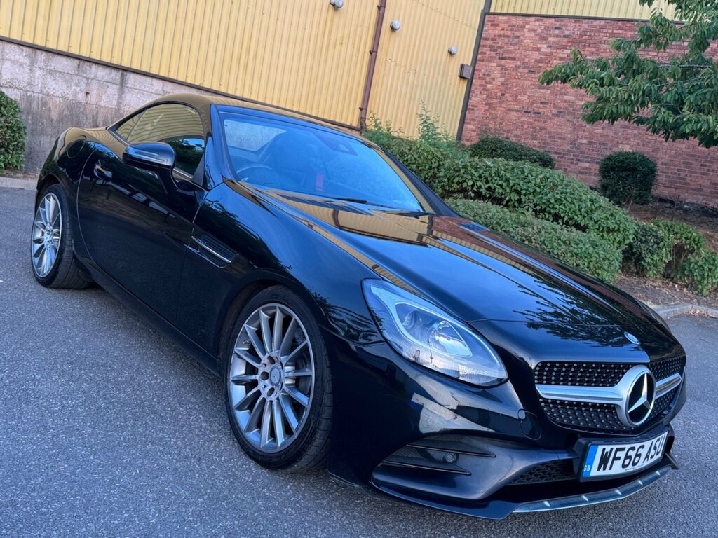 Mercedes-Benz SLC 2.1 Slc250d Amg Line G-tronic Euro 6 Ss Black #2