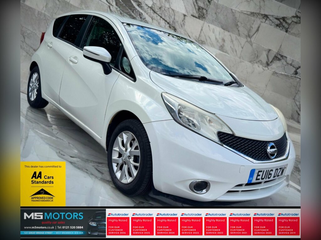 Nissan Note 1.5 Dci Acenta Premium Euro 6 Ss White