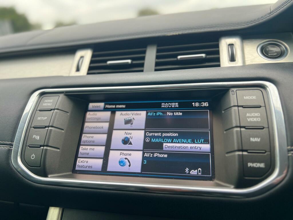 Land Rover Range Rover Evoque 2.2 Sd4 Prestige Lux Pk Rear Entertainment Pa Blue #62