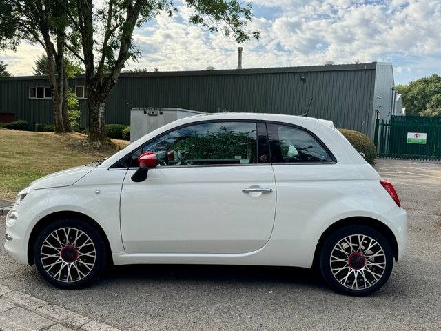 Fiat 500 2023 1.0 Mhev Red Hatchback Euro Red #4