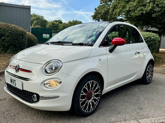 Fiat 500 2023 1.0 Mhev Red Hatchback Euro Red #3