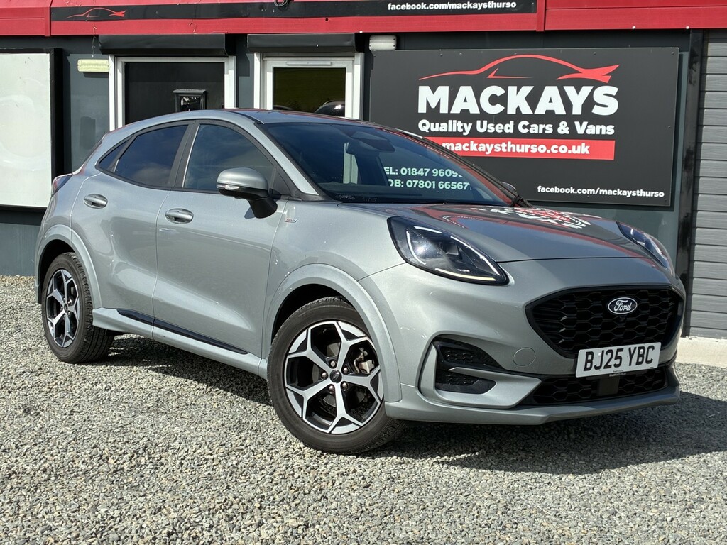 Ford Puma Suv 1.0 Puma St-line 1.0L Ecoboost 125Ps Mh Silver